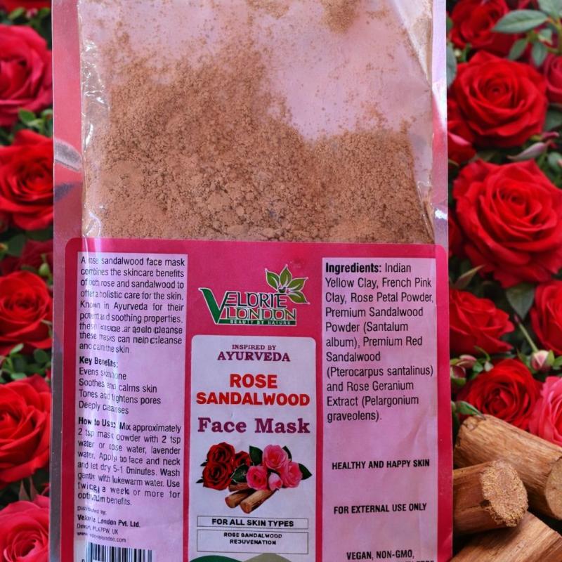 Rose Sandalwood Face mask